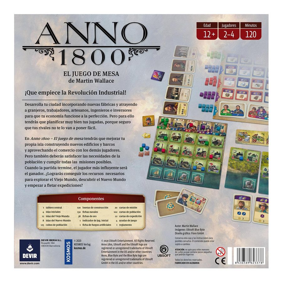 Anno 1800: El Juego de Mesa