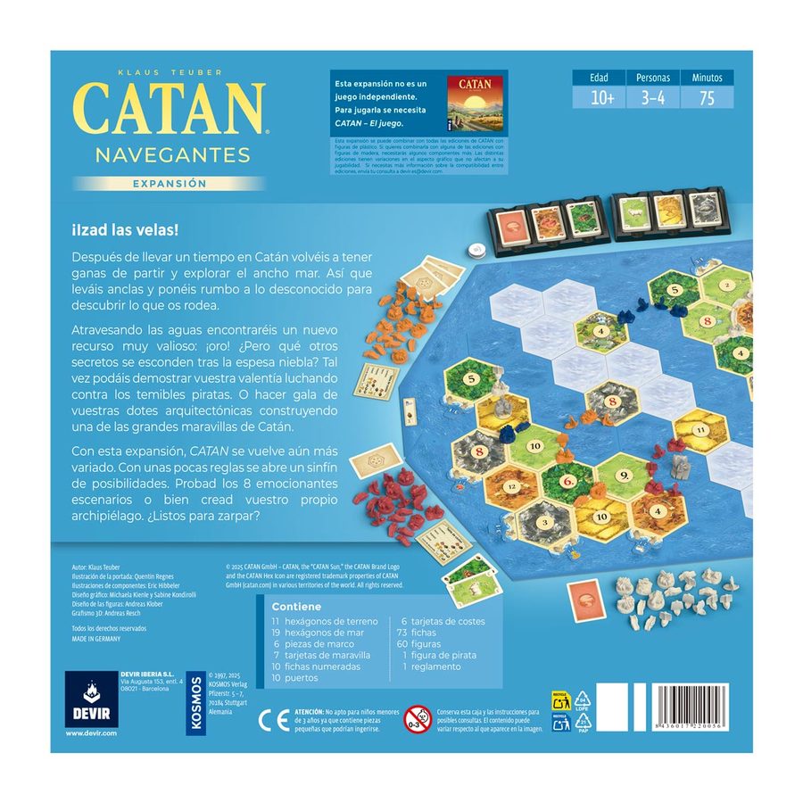 Catán: Expansión Navegantes
