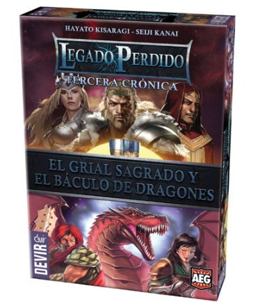 Legado Perdido: Tercera Crónica - El Grial Sagrado y el Báculo de Dragones