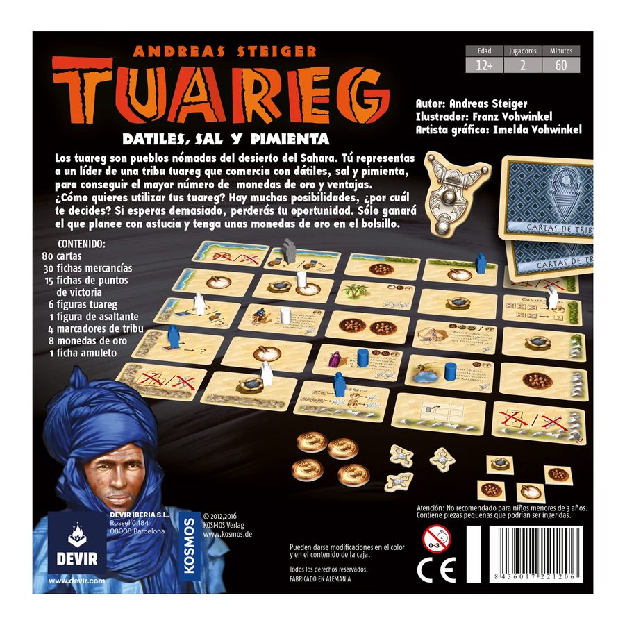 Tuareg: Dátiles, Sal y Pimienta
